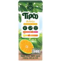 ราคา [เเพ็ก3] TIPCO น้ำส้มโชกุน Shogun Orange juice 100% ขนาด 200 มล. (43053990795)