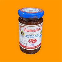 ราคา น้ำพริกเผาไทย ตรา "แม่ประนอม" บรรจุขวดแก้ว ขนาด 114 กรัม (12645015764)