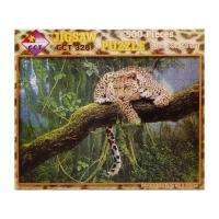ราคา Jigsaw Puzzle ตัวต่อจิ๊กซอว์ 500 ชิ้น CCT.328 Animals สัตว์ Leopard รูปเสือดาว MagicLand6 (6044371592)