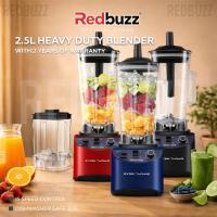ราคา REDBUZZ เครื่องปั่นความเร็วสูงสําหรับงานหนัก 2.5L 5000W 50000Round/Min Ice Crusher Pengisar ผลไม้ถั่วเครื่องบดสับ (57405407622)