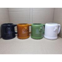 ราคา แก้วเซรามิคลายเหล้าBlack&white งานสวยมาก ขนาดใหญ่ มี4สีให้เลือก (7519504245)