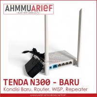 ราคา ใหม่ - TENDA N300 N301 WIRELESS ROUTER EXTENDER ACCESS POINT WIFI REPEATER WISP (57850483499)