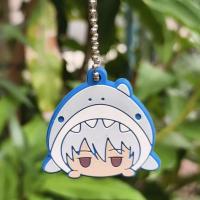ราคา [พร้อมส่ง] Gintama Gintoki Sakata starp Keychain กินทามะ คุณกิน พวงกุญแจยางสเตรป (27339549778)