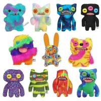 ราคา LY Fler F Ugly Monster Plush Toy Toothed Monster Anime Figure Bigtooth Monster Kawaii Dolls Room Or (43104371234)