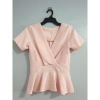 ราคา เสื้อชายระบาย สีโอรส ของใหม่ (4847304204)