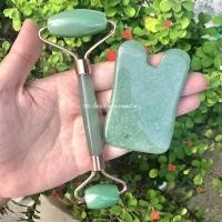 ราคา พร้อมส่ง Set กัวซา ลูกกลิ้งหินนวดหน้า หยก หินหยก ลูกกลิ้งหยก กัวซาหยก หยกนวดหน้า ลูกกลิ้งนวดหน้า (5435321163)