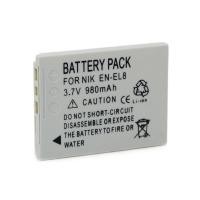 ราคา แบตเตอรี่ EN-EL8 สำหรับกล้อง Nikon CoolPix S50 S50C S51 S52 (935713660)