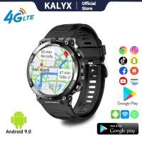 ราคา KALYX 4G สมาร์ทวอทช์ H10 ดาวน์โหลดแอปAPP GPS SIM รับและโทรศัพท์ Google Play ผู้ชาย smartwatch หน้าจอ1.35นิ้ว Amoled IP68 (40013354310)