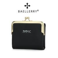 ราคา BAELLERRY กระเป๋าสตางค์ผู้หญิง FOLDING สล็อตการ์ดขนาดเล็ก MONEY BEHEL MINI PAPER COIN หนังสีดําล่าสุดน่ารัก RIVORIA GIRLS WA919B5 SIMPLE แฟชั่นสําหรับวันนี้ TEENAGER (25995682782)