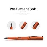 ราคา Genuine German LAMY Pen Lamy Ink Pen Safari Fountain Pen 2021 Special Edition Terra Red (26601928708)