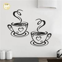 ราคา Scoutjie ถ้วยกาแฟ Cafe ชาสติ๊กเกอร์ติดผนัง Art Decal ห้องครัวร้านอาหาร Pub Decor TH (26372011363)