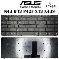ราคา ASUS N43 P43 P43E X45VD X43 X44E N43S N82 UL30V U31S X44H A43E A83S X45V X44E N43S PRO4JS คีย์บอร์ด (48253641086)