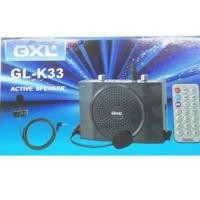ราคา ลำโพงพกพา พร้อมไมค์ GXL รุ่น GL-K33 (5740830985)