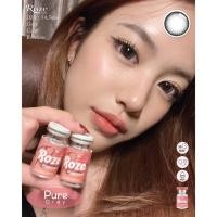 ราคา คอนแทคเลนส์ Hydrogel ❤️Size : XL❤️รุ่น Pure (Rozelens) สี : Brown/Gray (28161468137)