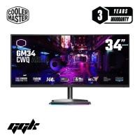 ราคา [ประกัน 3 ปี] MONITOR (จอมอนิเตอร์ 34 นิ้ว 144 Hz) COOLER MASTER GM34" CWQA VA CURVED 144Hz (12394184733)