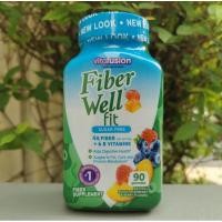 ราคา VitaFusion FiberWell Fit Sugar Free Natural Peach Raspberry & Berry 90 Gummies ไฟเบอร์ที่ละลายน้ำ ช่วยระบบย่อยอาหาร (25124075534)
