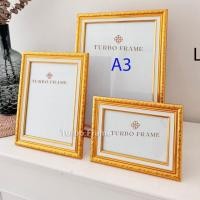 ราคา กรอบรูป TURBO FRAME I กรอบรูปแต่งบ้าน Iขนาด A3, 10x15, 11x14",12x15", 12x16",12x18"**พร้อมส่ง+กระจก+ขาตั้ง+หูแขวนผนัง*** (42167894616)