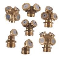 ราคา 1/2/3/4หลุมทองเหลืองปรับหัวฉีดสเปรย์1/4 "1/2 "เครื่องพ่นสารเคมีระบายความร้อนกําจัดฝุ่นสนามหญ้าการเกษตรสวนผลไม้ฉีดพ่นยาฆ่าแมลงหัวฉีดสเปรย์ (19890738687)