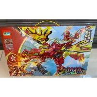 ราคา เลโก้นินจา หุ่นยนต์ 689ชิ้น มังกรแดงพ่นไฟ460/554ชิ้น เลโก้นินจาโก กล่องใหญ่ (8312110218)