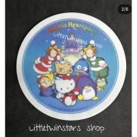 ราคา จานเซรามิค sanrio Vintage Ceramic plate PUROLAND sanrio Heart park in 1990 (47402983407)