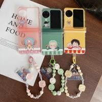 ราคา เคสโทรศัพท์แบบพับได้สําหรับ Oppo Find N2 N3 Flip น่ารัก Lufeisuolong สร้อยข้อมือ Hard TPU เคสโทรศัพท์ (29303162088)
