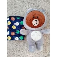 ราคา ตุ๊กตาผ้าห่มหมีบราวน์ชุด Totoro (21042001151)