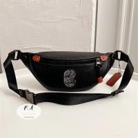 ราคา F.A ว่าแท้100% COACH RIVINGTON กระเป๋าเอวผู้ชายกระเป๋าหน้าอกกระเป๋า 78621 (25187594306)