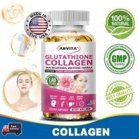 ราคา Collagen Glutathione for Skin Nail Hair and Joint Health Support อาหารเสริมไวท์เทนนิ่ง (40469867670)