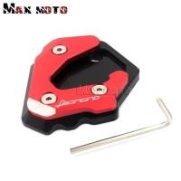 ราคา For Benelli Leoncino 500 Leoncino500 BJ500 Motorcycle CNC Kickstand Foot Side Stand Extension Pad S (54456546143)