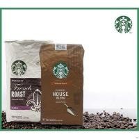 ราคา เมล็ดกาแฟ เม็ดกาแฟคั่ว STARBUCKS® FRENCH ROAST HOUSE BLEND Whole Bean Coffee Blend Bag (21073736541)