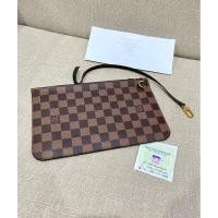 ราคา Louis Vuitton Neverfull Damier MM Dc.19 ใบลูก ⭐️ พร้อมส่งค่ะ ⭐️ ของแท้% (23156689346)
