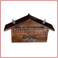 ราคา mail box ตู้รับจดหมาย ตู้ไปรษณีย์ไม้สัก แบบแขวนหน้าบ้านมีที่แขวนติดตั้งง่าย มีที่ล็อคกุญแจ (4719962938)