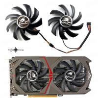 ราคา พัดลมการ์ดจอ Colorful GTX 1050 1050ti Gaming Netchi GTX1060 Tomahawk Edition Cooling Fan (27657165465)