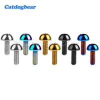 ราคา Catdogbear Titanium Bolt M6x17mm หัวกึ่งรอบเหมาะสําหรับชิ้นส่วนจักรยานและรถจักรยานยนต์ (48405912829)