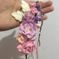 ราคา มงกุฎดอกไม้ กระดาษสีม่วง (CUSTOM ORDER) (17493613732)