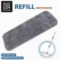 ราคา HUGO Refill Cloth Floor Mop Ultra Mop Sprayze Automatic Spray Floor Mop Spray Mop White (20633498975)