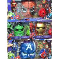 ราคา ชุดหน้ากากAVENGERS พร้อมข้อมือยิงเหรียญกับ หุ่นสไปเดอร์แมน กัปตันอเมริกา เดอะฮัค ไอรอนแมน (6241945394)