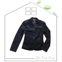 ราคา #MNG_SUIT เสื้อสูทแขนยาวสีดำ แบรนด์ MNG (7693412132)