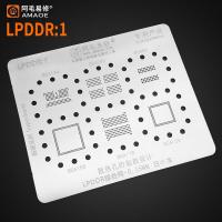 ราคา 0.15 มม.Amaoe LPDDR1 BGA134 BGA200 BGA60 BGA168 BGA178 BGA136 DDR EMC/RAM NAND ชิป BGA ลายฉลุ IC Solder Reballing ดีบุกความร้อน (29609653878)