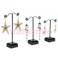 ราคา ที่โชว์ต่างหู เหล็กแขวนต่างหู เหล็กแขวนตุ้มหู ที่โชว์ตุ้มหู เซทต่างหูฐานอคิลิก3อัน (3167294759)