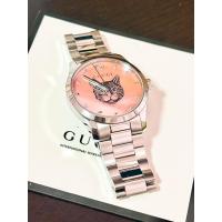 ราคา Gucci YA1264166 [Gucci G Timeless หน้าปัดน้องแมว] (44367887691)