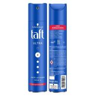 ราคา Schwarzkopf Taft Ultra Hair Lacquer Hold 4 ชวาร์สคอฟ ทัฟท์ อัลตร้า แฮร์ แลคเกอร์ โฮลด์ 4 สเปรย์จัดแต่งทรงผม 250 มล. (7743688827)