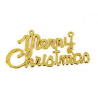 ราคา ป้าย Merry Christmas สีทอง (22761717513)