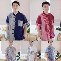 ราคา เสื้อพื้นเมืองผู้ชาย​ เสื้อผ้าฝ้ายผู้ชาย​ ผ้าไทยใส่ทำงานผู้ชาย (5686835906)