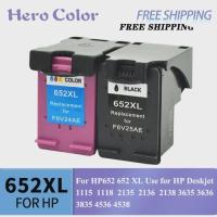 ราคา Compatible Ink Cartridge For HP652 652 XL Use for HP Deskjet 1115 1118 2135 2136 2138 3635 3636 383 (45006119772)