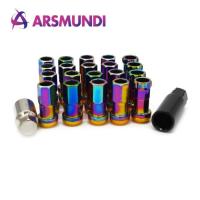 ราคา JDM Racing R40 Wheel Lug Nut Composite Steel Anti Theft Nut with lock M12x1.5 (46054642644)