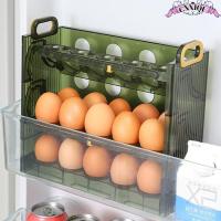 ราคา ซีเอ็นซีคิว กล่องเก็บไข่ตู้เย็น,30/20ตารางความจุขนาดใหญ่ถาดไข่,ปลาในครัวเรือนพลิกได้ไข่ตู้ครัวการจัดเก็บ (55657283717)