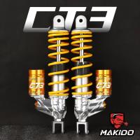 ราคา โช๊คหลัง Markdo CT3 มีถังแก๊ส สำหรับ Niu FX NX Fengsu Ninebot MZ M3 M5 Jihe AE4 (56057116935)