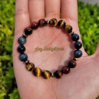 ราคา กำไลหินไทเกอร์อาย บลูไทเกอร์อาย เรดไทเกอร์อาย ขนาด8มิล (20506557204)