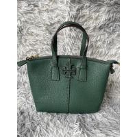 ราคา กระเป๋ามือสองแบรนด์ tory burch งานเกรด top mirror ทรงถือ สีเขียวเหนียวทรัพย์ สีมาแรงในปีนี้ ราคาถูก (17121200944)